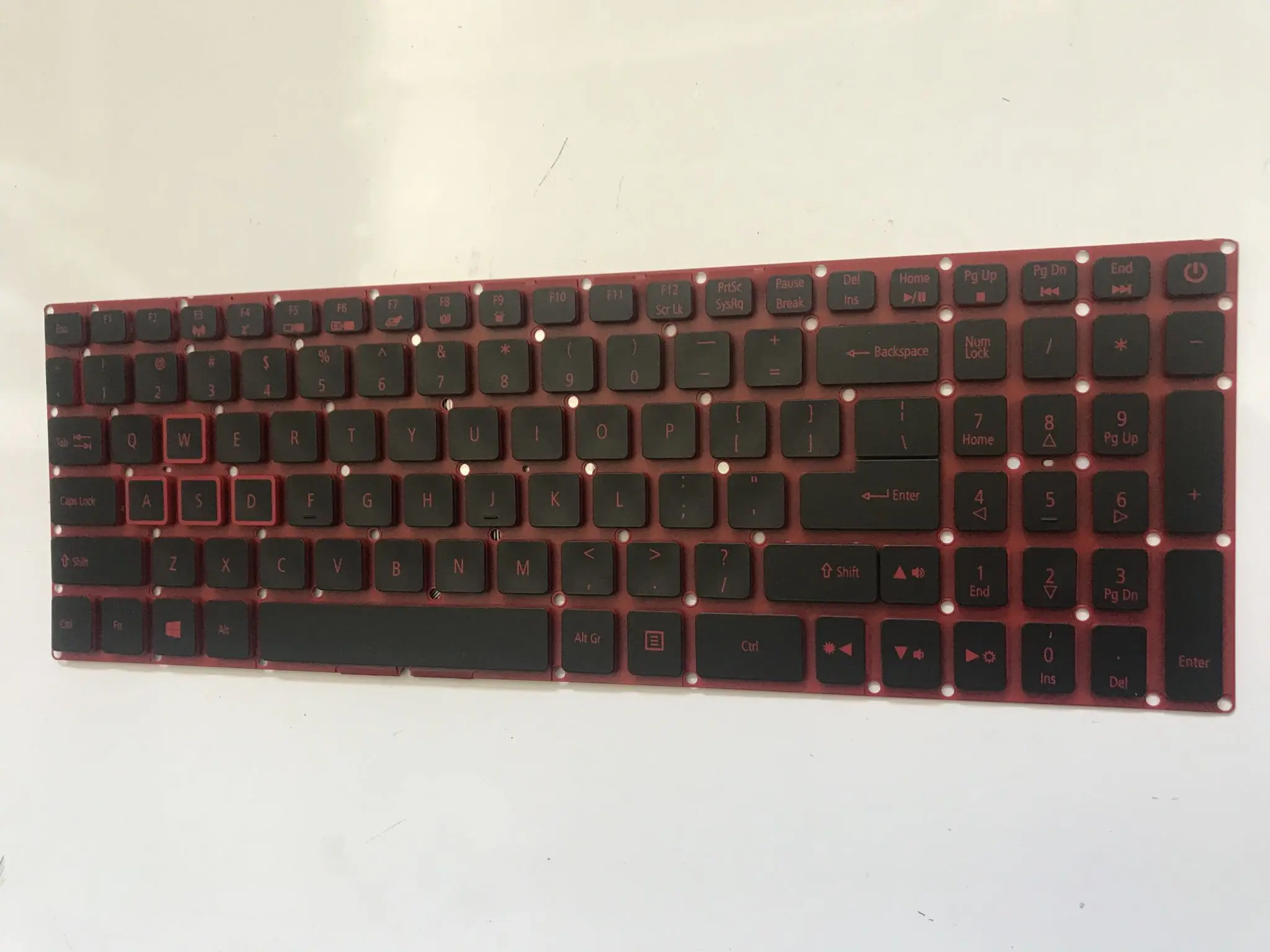 Replacement Red Backlit Keyboard For Acer Nitro 5 AN515 AN515-51 AN515-52 AN515-53 Series Laptop