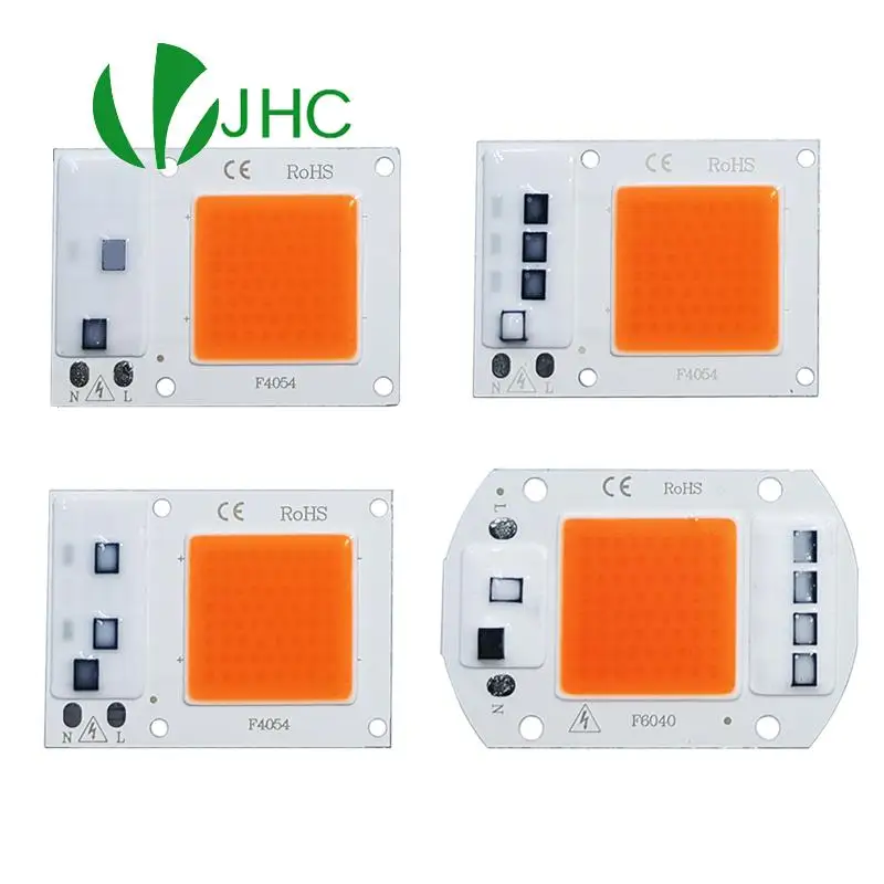 

COB LED Chip Phyto Lamp Full Spectrum AC 220V 10W 20W 30W 50W For Indoor Plant Seedling Grow and Flower Growth Lighting