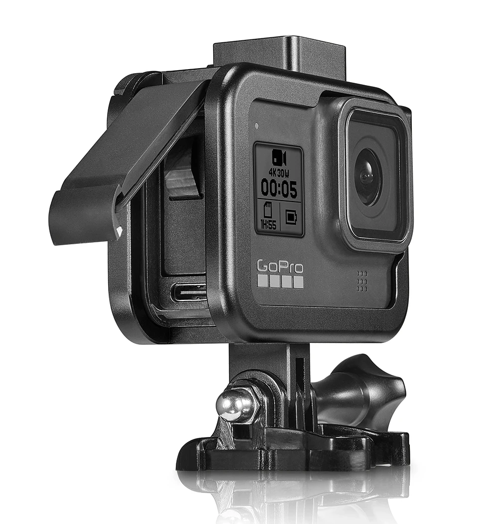 for GoPro Hero 8 Black Action Camera Protective Mirror Cover or Aluminum Frame Accessory for Go Pro 8 Action Camera Accessories