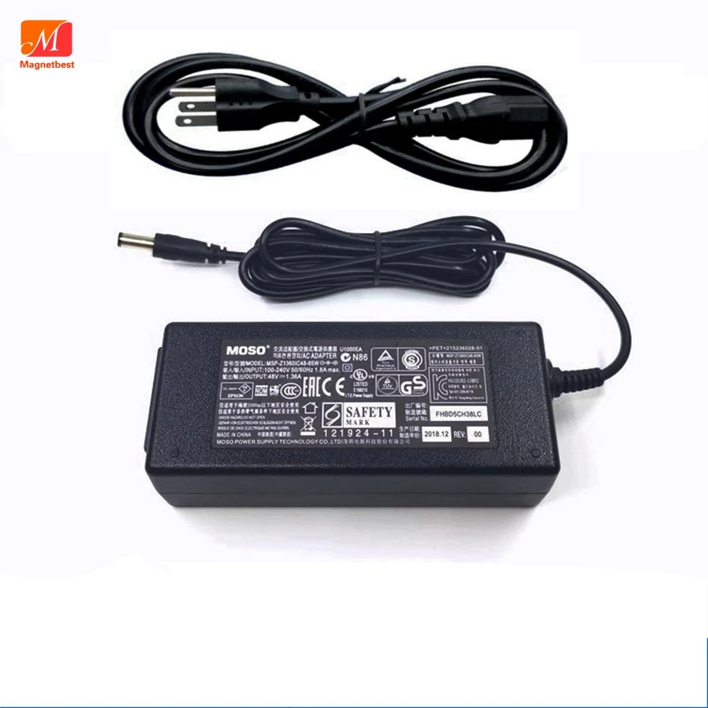 MOSO 018 ตัวแปลงไฟ AC/DC 65W สำหรับกล้องวงจรปิด Hikvision ใช้งานได้จริง ตรวจสอบแล้วว่าทนทานและแม่นยำ
