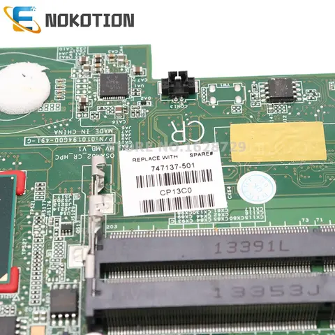 For HP 15-D 250-G2 Laptop Motherboard 747137-001 747137-501 DDR3 HM77 UMA Mainboard full test