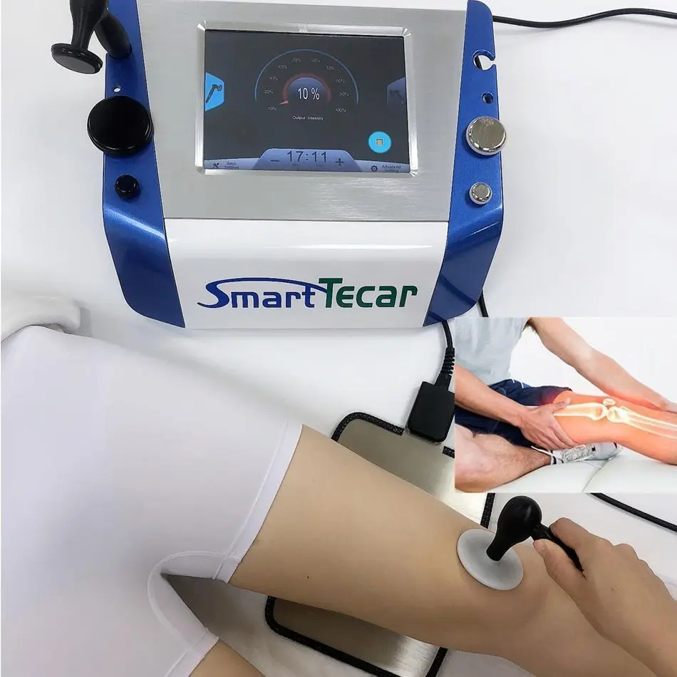 Tecar Therapy Diathermy Machine CET RET RF Indiba For Sports Rehabilitator Sport Therapist Tecar Therapy Machine For Body Pain