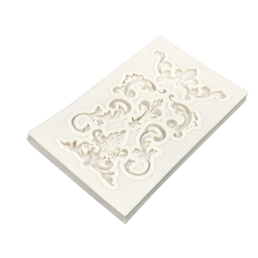 Decorative Pattern Silicone Sugarcraft Mold Resin Tools Cupcake Fondant Cake Decorating Tools image 3