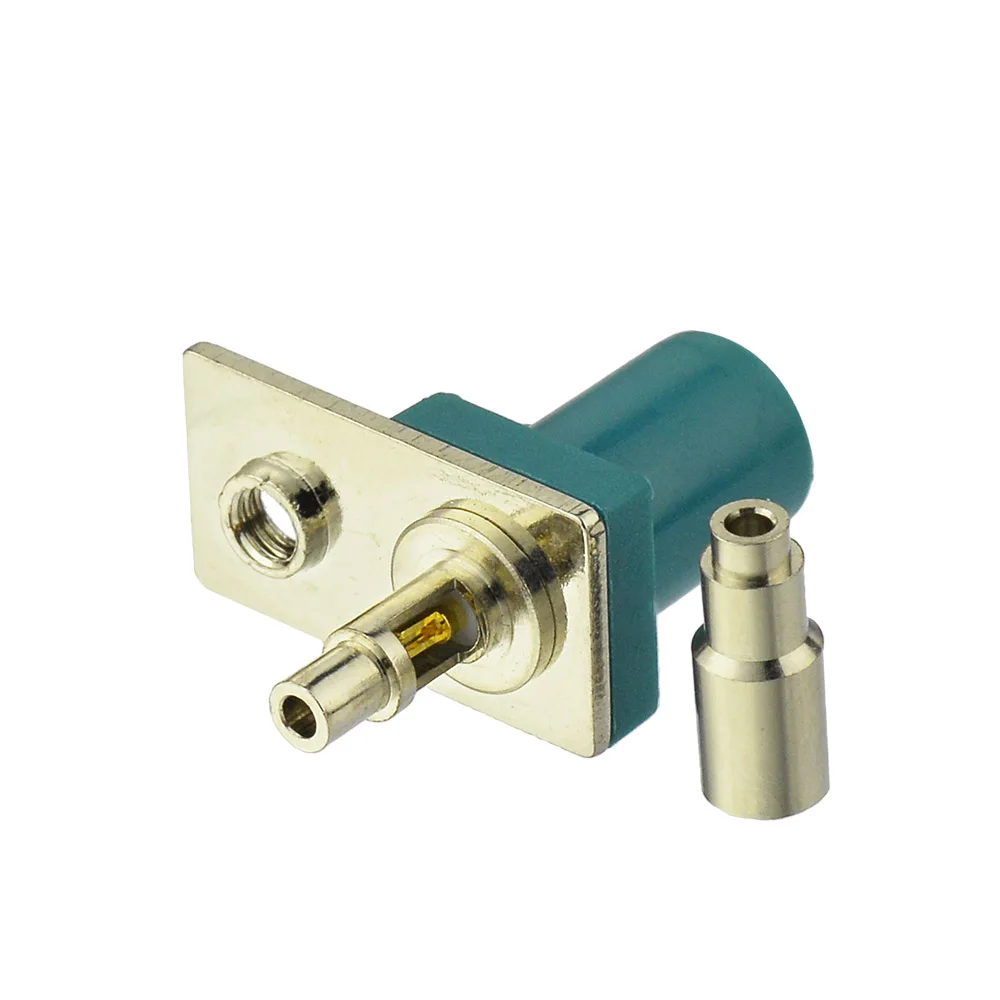 Superbat Fakra Z Waterblue /5021 Neutral Coding Male Antenna Front Mount RF Coaxial Connectors