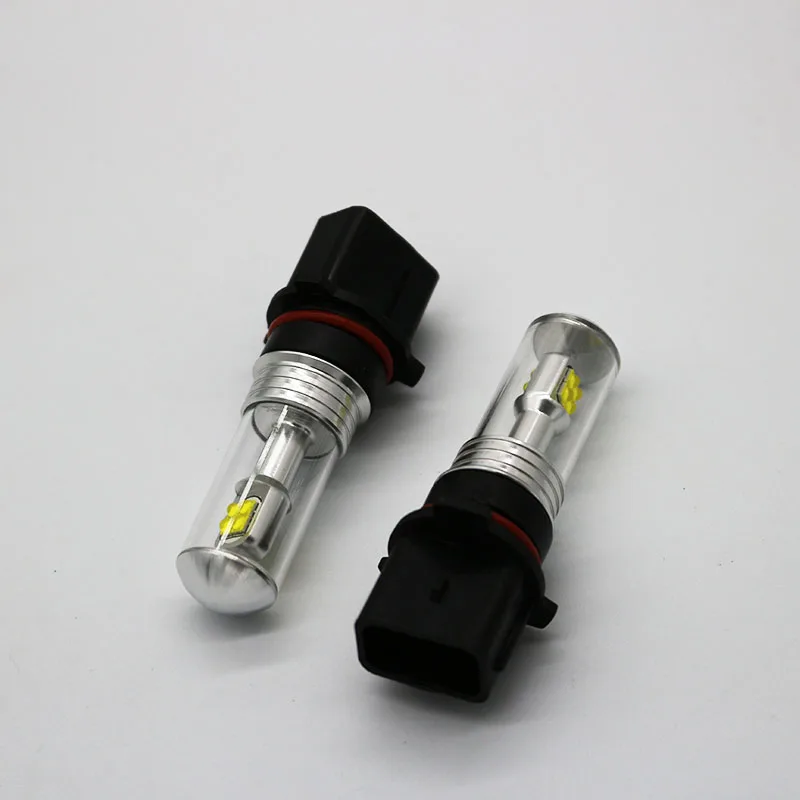 2Pcs High Power 40W P13W 850LM 8SMD  For H11 LED Blub H1 9005 HB3 9006 HB4  Fog Lamp Auto 12V  White 60000K