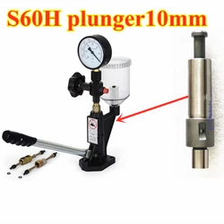 10mm Plunger for S60h Diesel Fuel Injector Nozzle Tester Fix Screws Drill Head on The Workbench