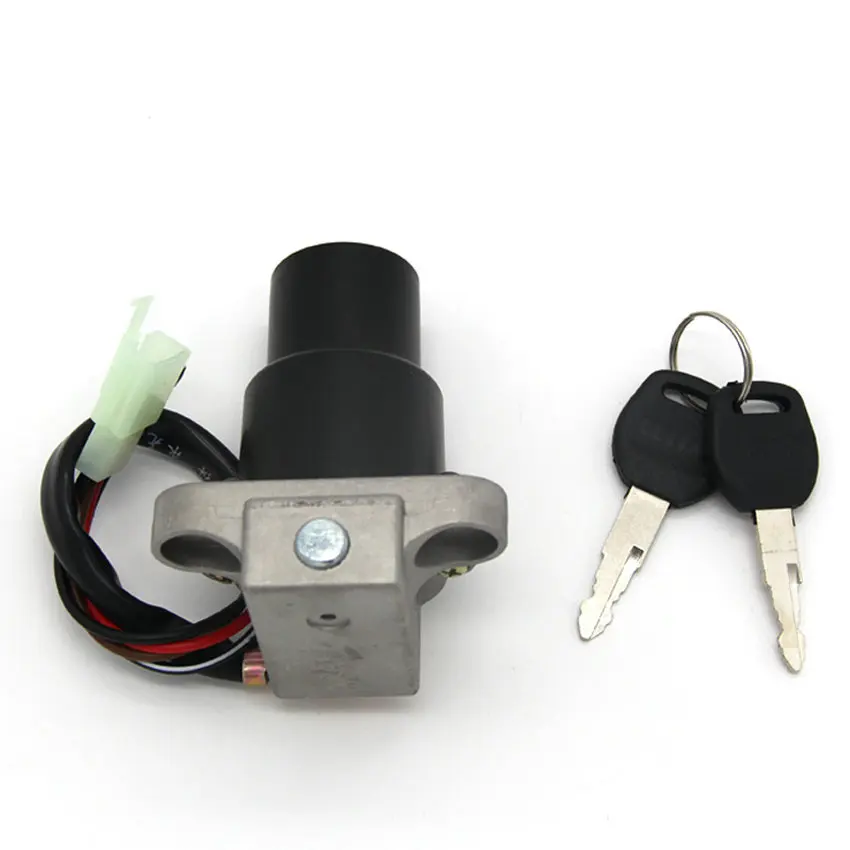 Motorcycle Ignition Key Switch Lock For Yamaha XT600EH 3TB XT600EN 3UW XT600KH XT600KN XT 600 TZR125 DT125F DT125R DE032  Parts