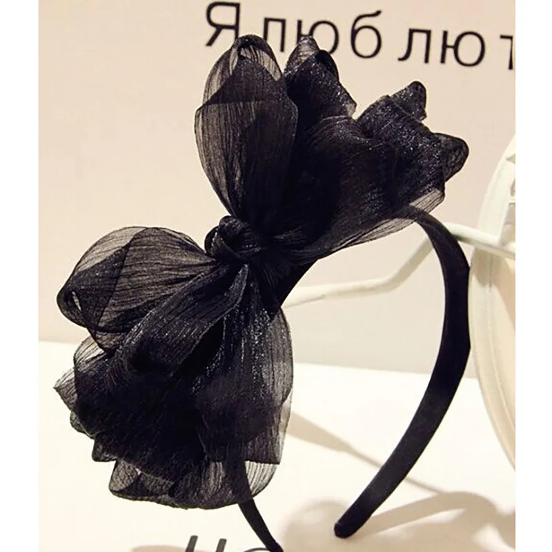 8 cali duża kokardka Freeshipping moda elegancka fascinator koronkowa, jedwabna suknia ślubna brytyjski styl królewski węzeł butik do kokardki do włosów