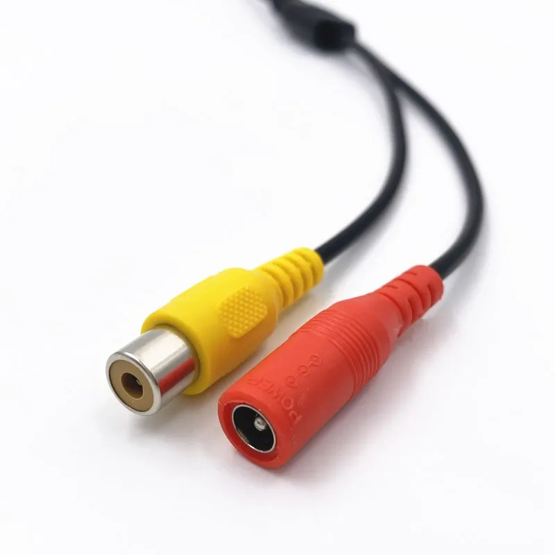 GreenYi 4Pin Aviation Head Maschio/Femmina a RCA AV/Femmina DC Cavo multiplo Convertore adattatore per telecamera posteriore per auto Monor  34