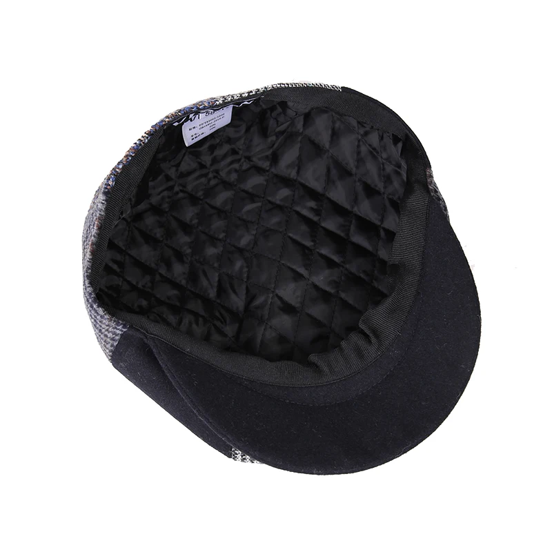 2020 Autumn Winter New Tommy Hats Men Newsboy Hats  Vintage Splicing Octagon Cap Women Casual Berets Gatsby Flat Hat BLM270