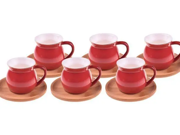 DOLBOVI Bambum Say Hi 6 Pesonality coffee cup Kit Red mug кружка coffee cup cup