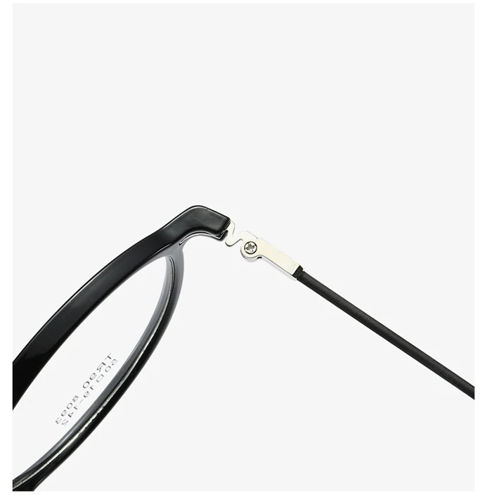 Dünnes Bein klarer Spiegel verschreibung pflicht ige Brille Frauen ultraleichte tr90 Student ovale Myopie Linse optische Brille 0-148-1/8 bis-4 – Detail 13