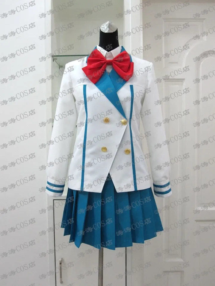 

Full Metal Panic! Invisible Victory Kaname Chidori School Uniform Dress Adult Girls Halloween Carnival Cosplay Costume