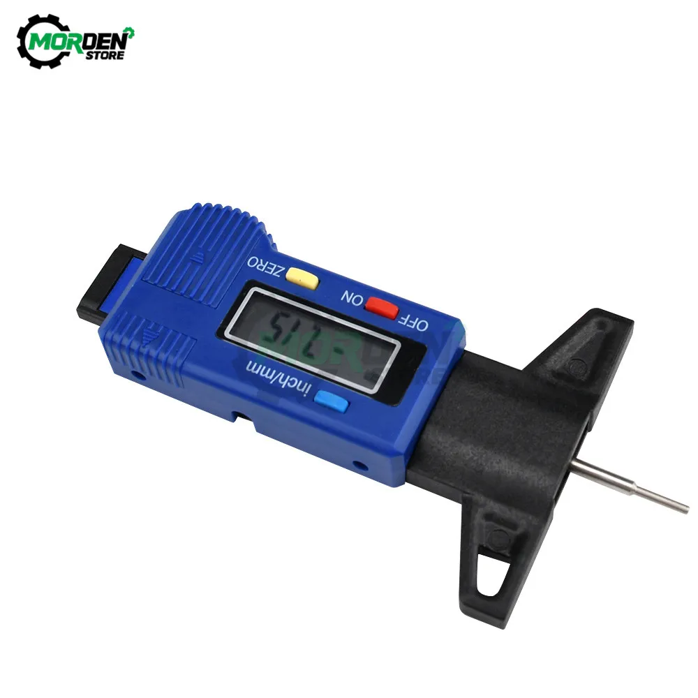 Digital Car Tyre Tire Tread Depth Gauge Meter Auto Tire Wear Detection Caliper Thickness Gauge Measuring Tool Dropship