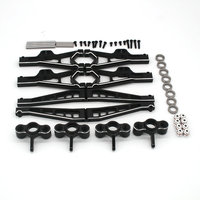 JLB 11101 21101 J3 1/10 RC Remote Control Vehicle General Metal PO Fittings Upper and Lower Swing Arm Steering Cups 3 Piece Set