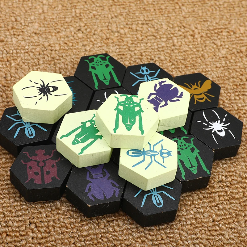 Hive Wooden Board Game para Pais e Filhos, 2 Jogadores, Entretenimento Familiar, Party Entertainment, Engraçado, Alta Qualidade, Novo