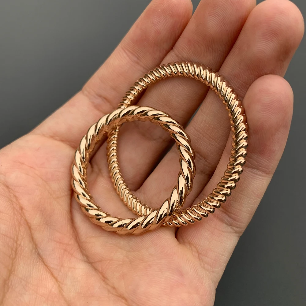 Golden Spiral Cock Rings For Man Erection Metal Penis Ejaculation Delay Ring Pleasure Sex Toys Extend Cockring Adult Products 18