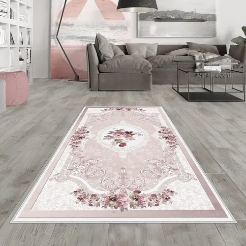 West Home Digital Print Washable Non-Slip Base Living Room Carpet Kitchen Rug Runner and Bath Mat