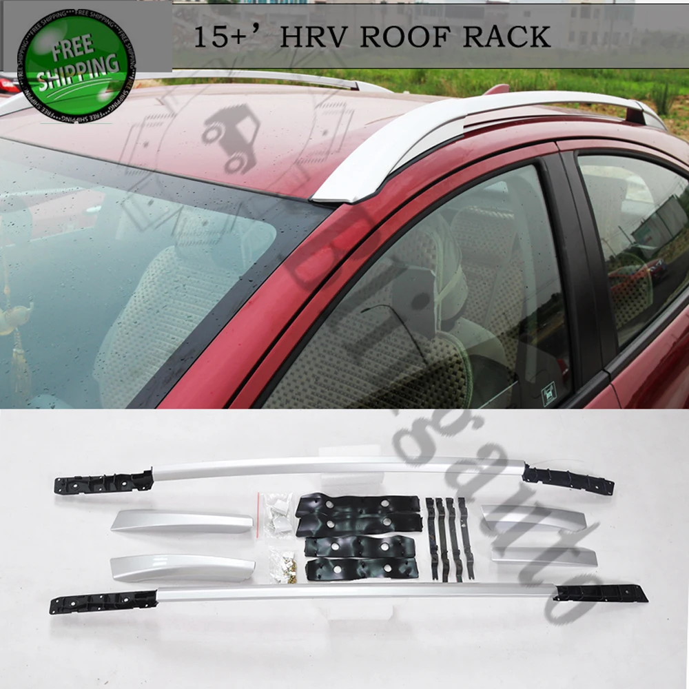 Roof Rail Rack For for -Honda HRV HR-V VEZEL 2016 2017 2018 2019 2020 aluminum alloy carrier rails 2PCS