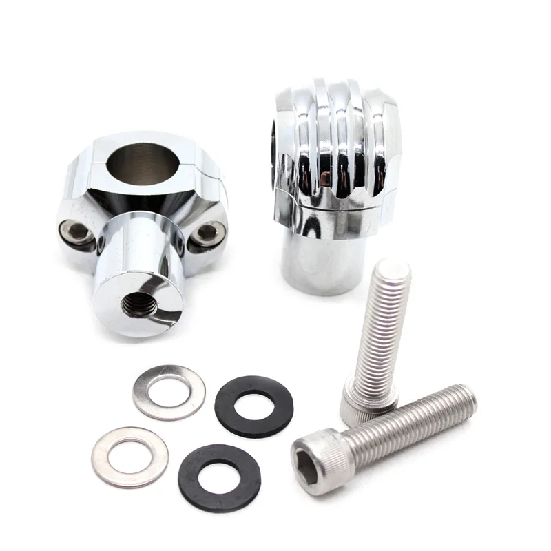 

Хромированный и черный руль, 1 дюйм, 25 мм, для мотоцикла Honda Shadow VLX 600 VTX1800 ACE 750