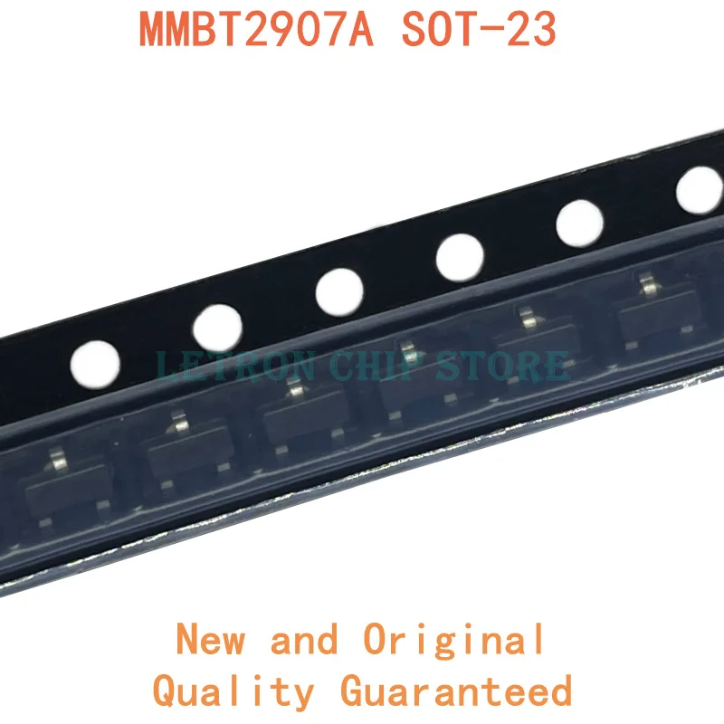 100PCS MMBT2907A SOT-23 2F SOT23 SMD Transistor new and original IC Chipset