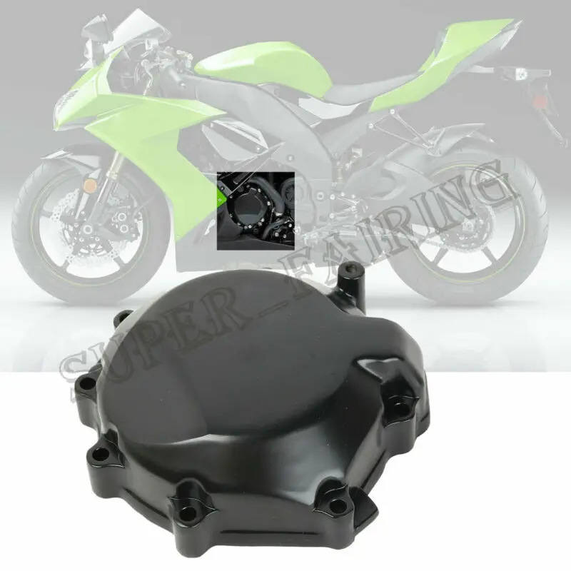 Motorcycle Left Engine Stator Crankcase Cover For Kawasaki ZX10R ZX 10R ZX-10R 2006-2010 New