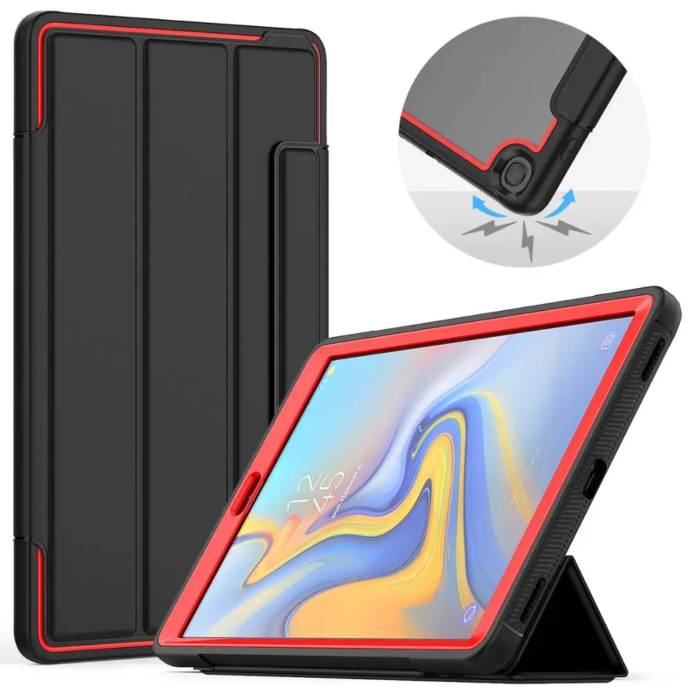 

For Samsung Galaxy Tab A 10.1 2019 SM-T510 SM-T515 Tablet Case Smart Auto Sleep Wake Cover Stand funda Capa For SM-T515 T510