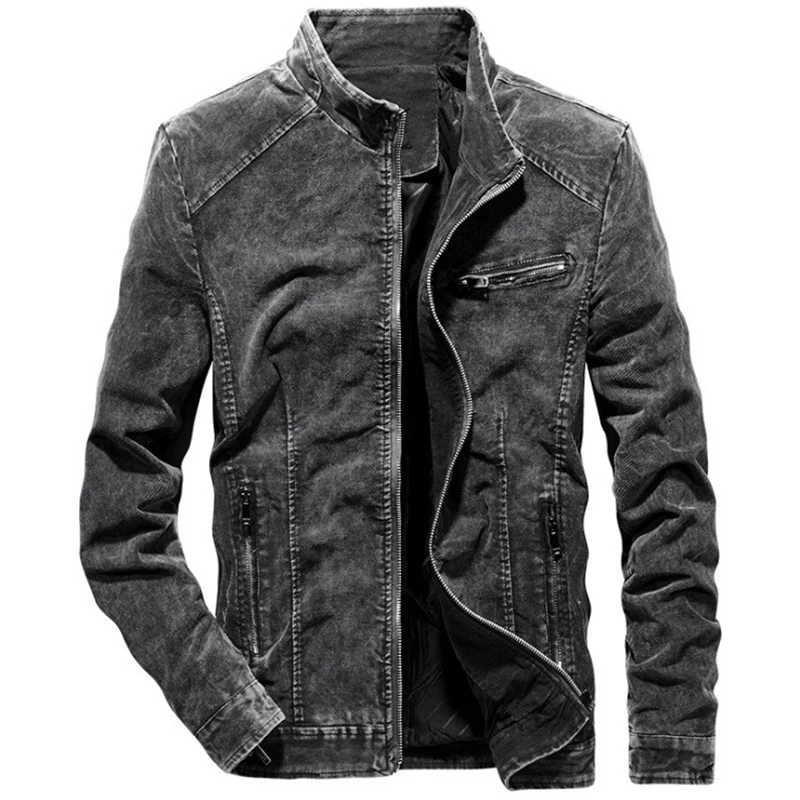 

Retro Denim Jacket Men Slim Fit Cotton Jacket New Casual Cowboy Male Outwear Men's Jean Jacket Chaqueta Hombre