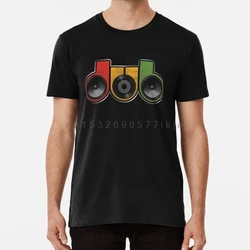 Camiseta Dub, versión Original, música reggae, altavoz de vinilo, cultura, baile, dj, sistema de sonido