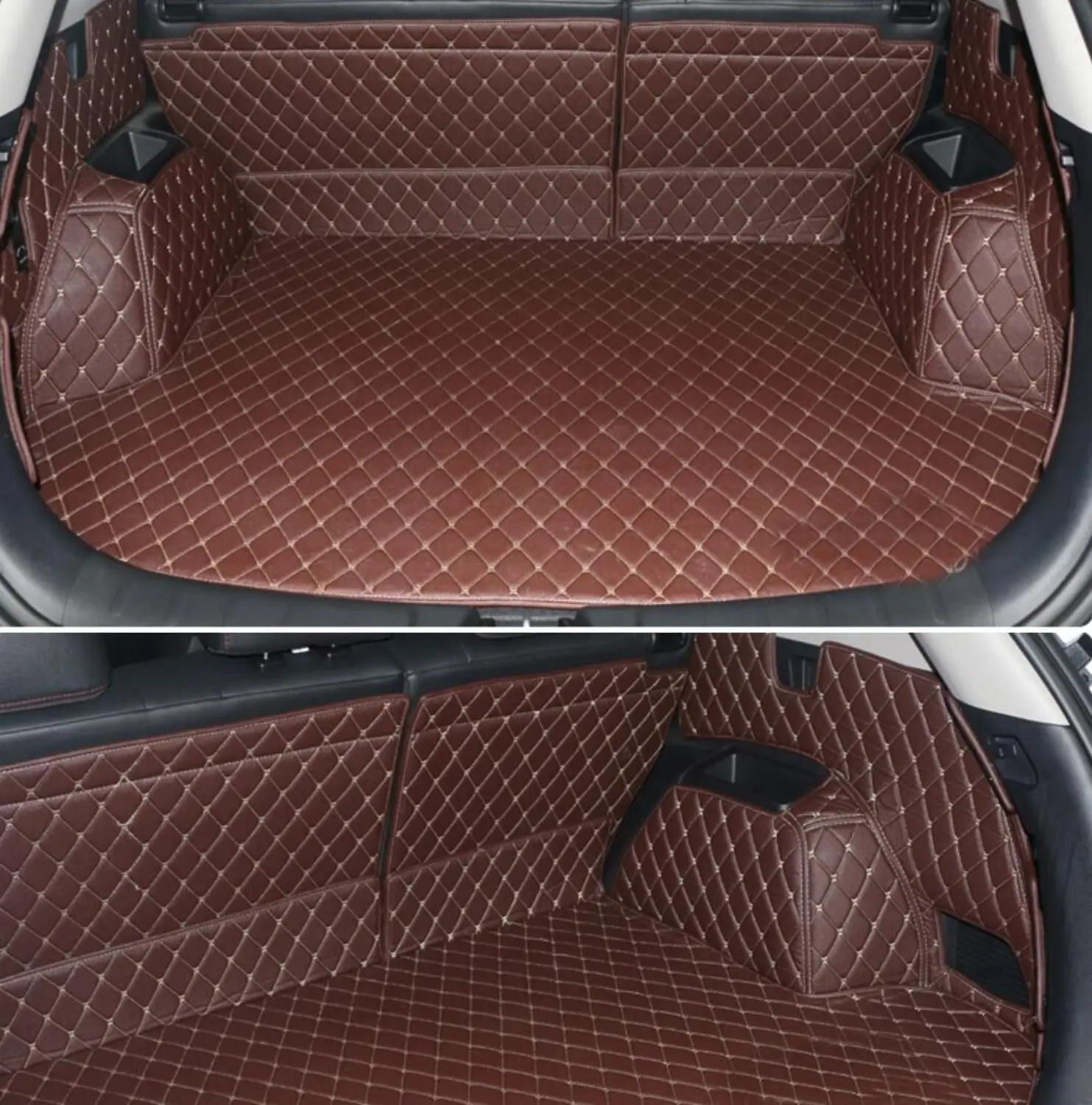 

fiber leather car trunk mat for changan cs75 2014 2015 2016 2017 2018 2019 car accessories