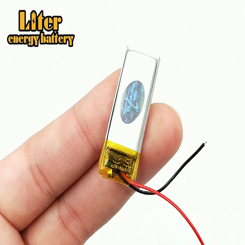 Jest idealny dla 3.7v 130mah akumulator polimerowy akumulator 501230 dla zestaw słuchawkowy Bluetooth