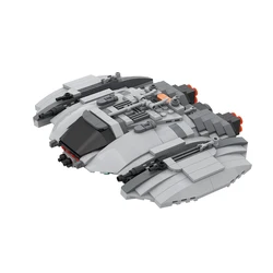 MOC 1978 Cylon Raider Building Blocks Battle Intercept Fighter Space Battle Series Creativity DIY Compatible Children Toys Gift