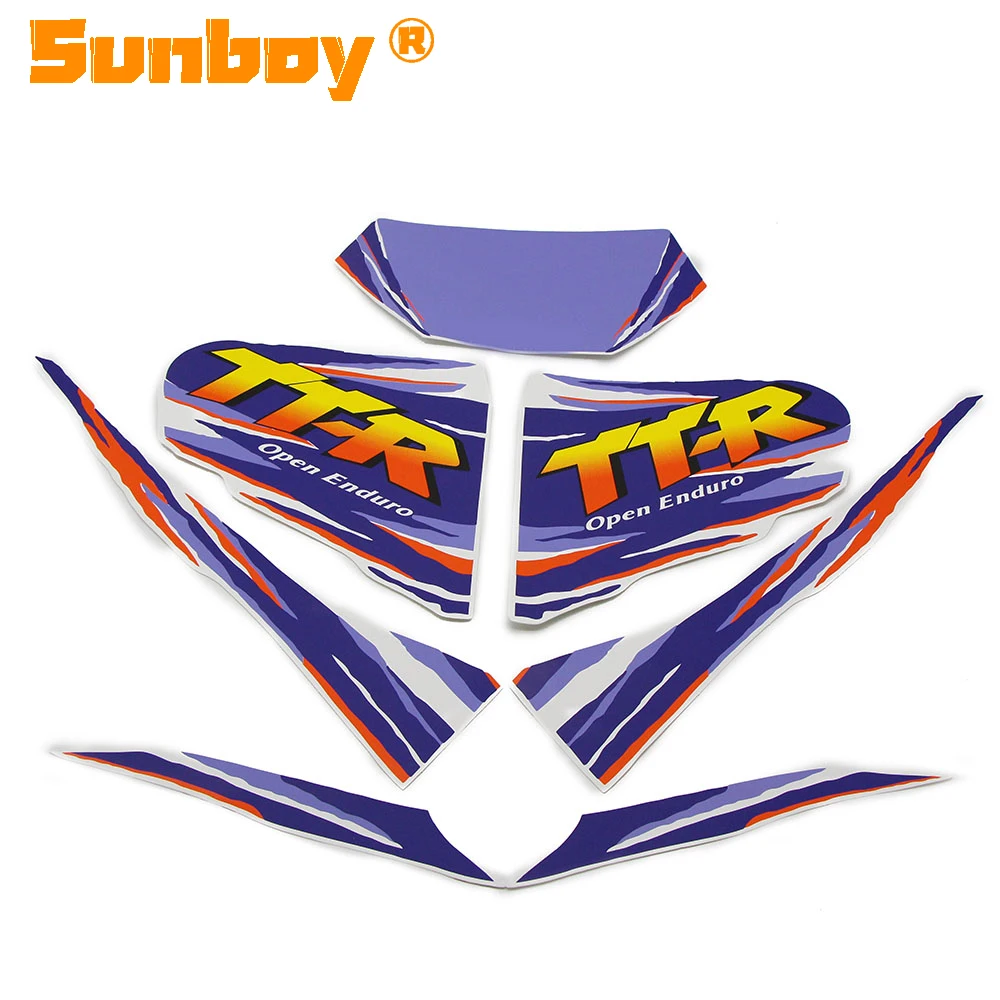 Motorcycle 3M decorative graphic decals For Yamaha TTR250 Ttr 250 Fuel Tank Sticker