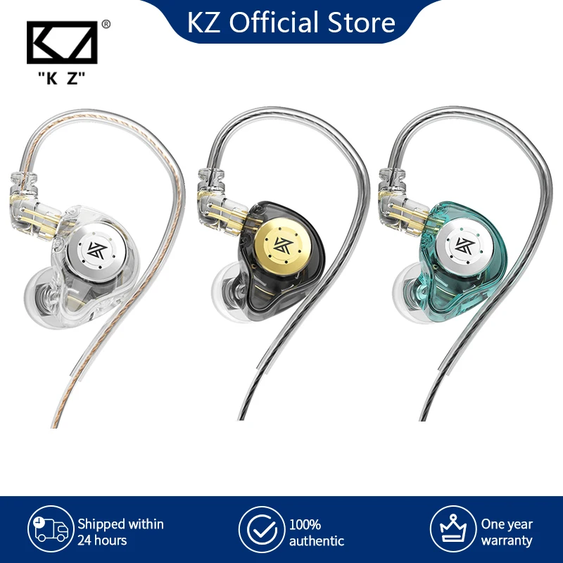 KZ EDX pro Earphones Bass In Ear Monitor Headphones Sport Noise Cancelling HIFI Headset New Arrival!