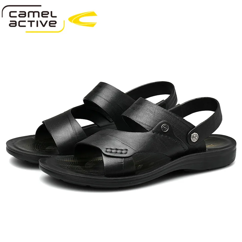 Camel Active 2021 New Brand Genuine Leather Shoes Summer New Large Size 47 Men Sandals Men Sandals Fashion Sandals And Slippers