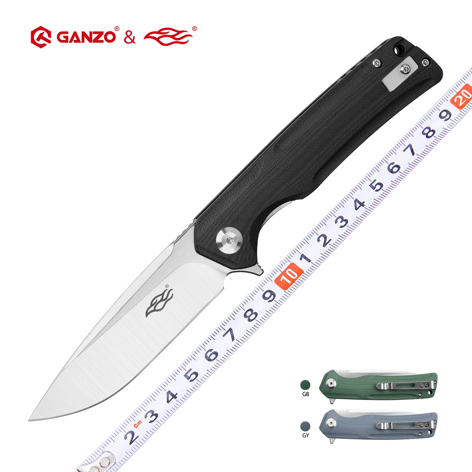 Firebird Ganzo FBKNIFE FH91 60HRC D2 ostrze G10 uchwyt składany nóż taktyczny nóż turystyczny odkryty narzędzie EDC kieszonkowy nóż flipper