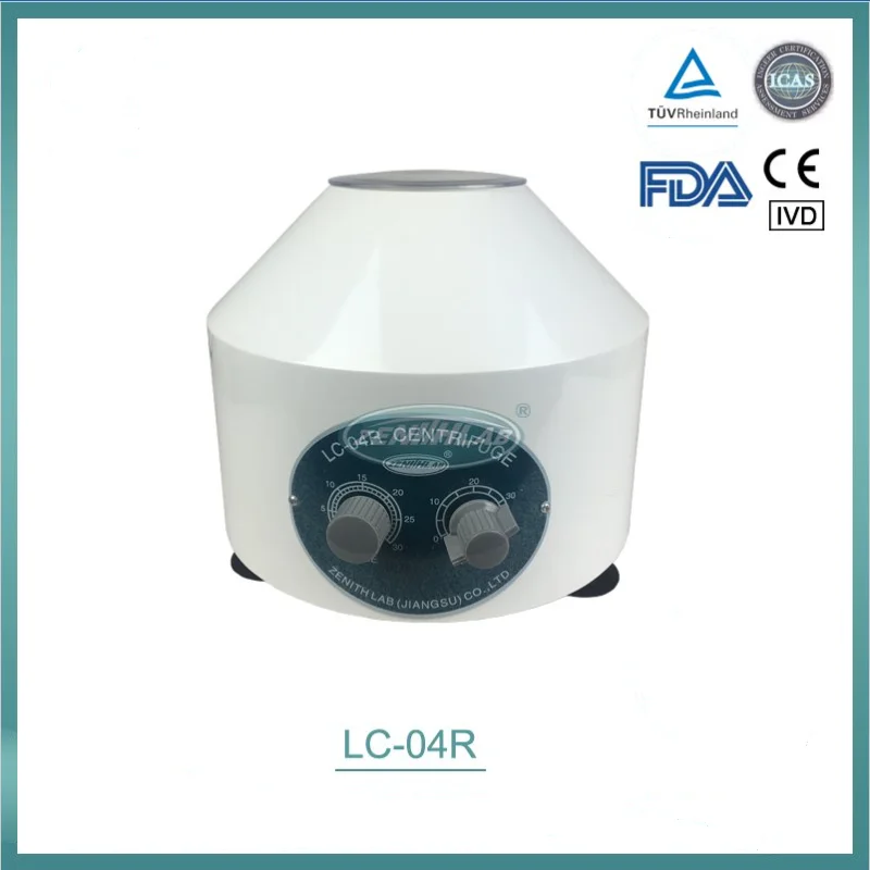 New LC-04R Electric Centrifuge Medical Lab Prp Isolate Serum 4000rpm Practice Machine 110V-60Hz/220V-50Hz