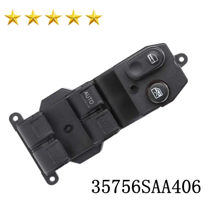 

Auto Master Power Window Switch 35756SAA406 Fit For Honda Jazz City 2003-2008 35750-SEL-P11 Car Accessories