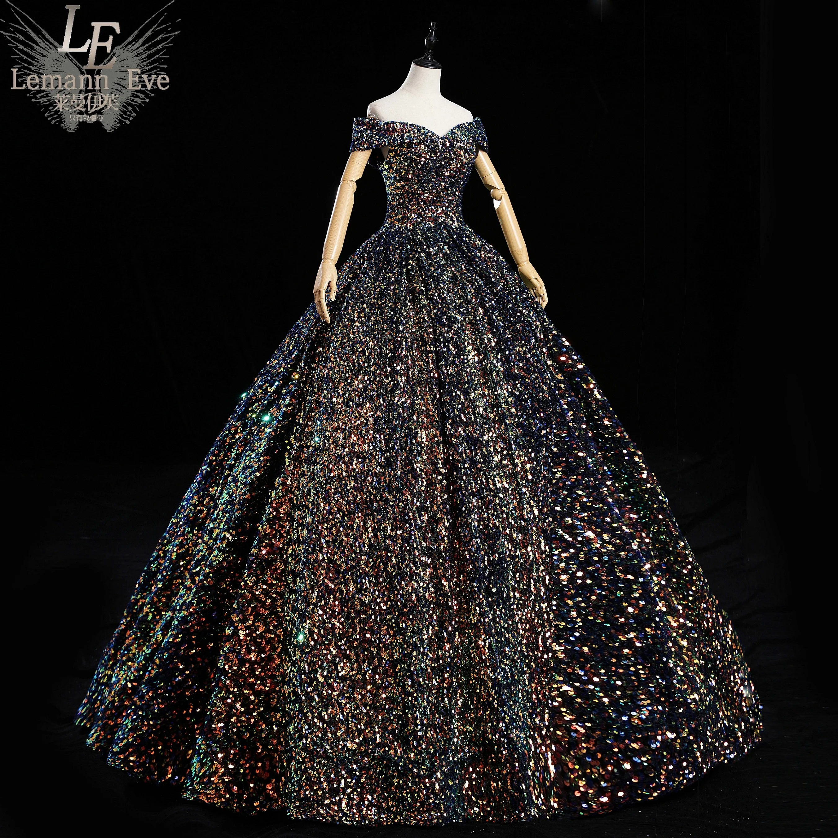 

luxury full sequined beading sparkling vintage ball gown long dress vintage medieval dress Renaissance princess Victoria dress