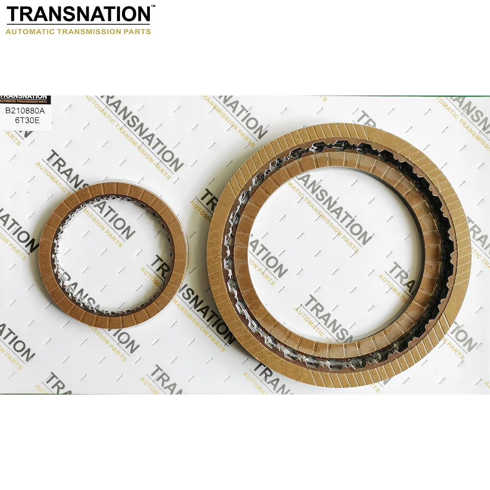 

6T30 6T30E Automatic Transmission Clutch Plates Friction Kit Fit For Buick Cruze 1.6 Car Accessories Transnation B210880A