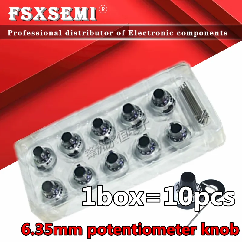 1box=10pcs 3590 3590S 6.35 mm precision scale knob potentiometer knob equipped with multi-turn potentiometer