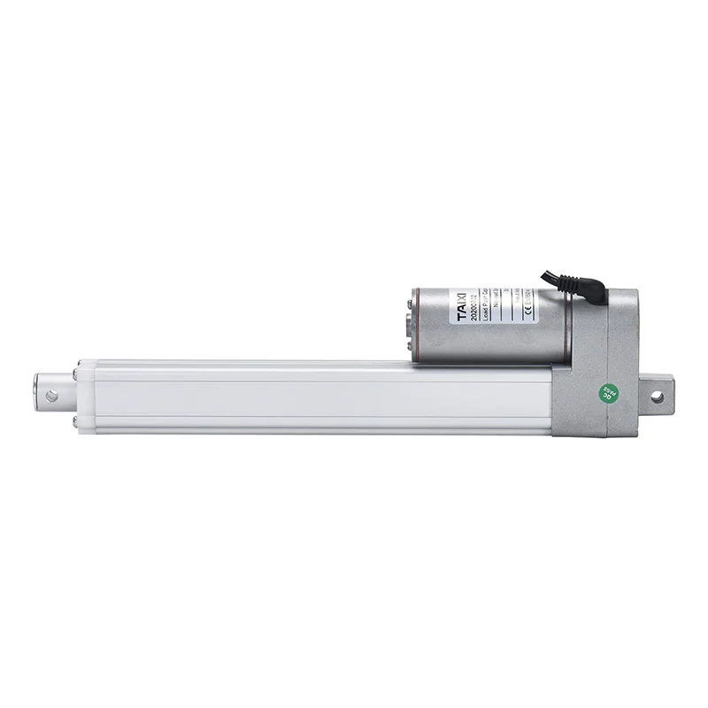 electric linear actuator motor controller remote telescopic cylinder 500mm 750mm 2000n load actuator lift column garage door rod