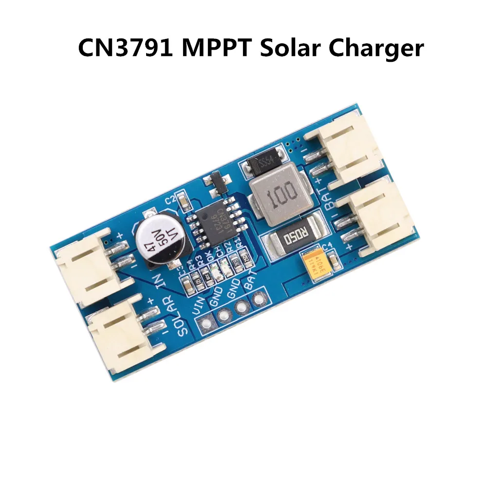 6V/9V/12V Cell Lithium Battery Charging CN3791 MPPT Solar Panel Regulator Controller Solar Charger PCB Module for Raspberry Pi