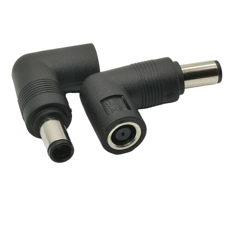 Adapter/Przejściówka z wtykiem DC 7.4x5.0mm (męski na żeński) kątowy 90 stopni, 7.4*5.0mm, do laptopa HP, 2 sztuki — zdjęcie 4