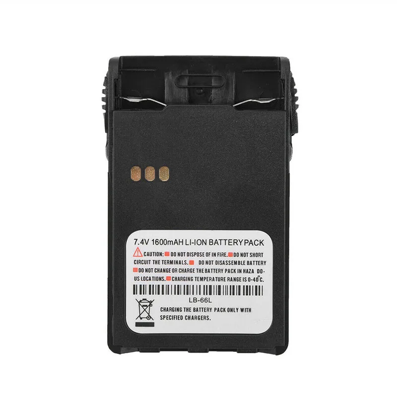 Replacement 7.4V 1600mAh Li-ion Battery AAA Case Box for Puxing PX777 PX-777 PX888 PX-888 999/328/728/PX-777PLUS VEV3288S Radio