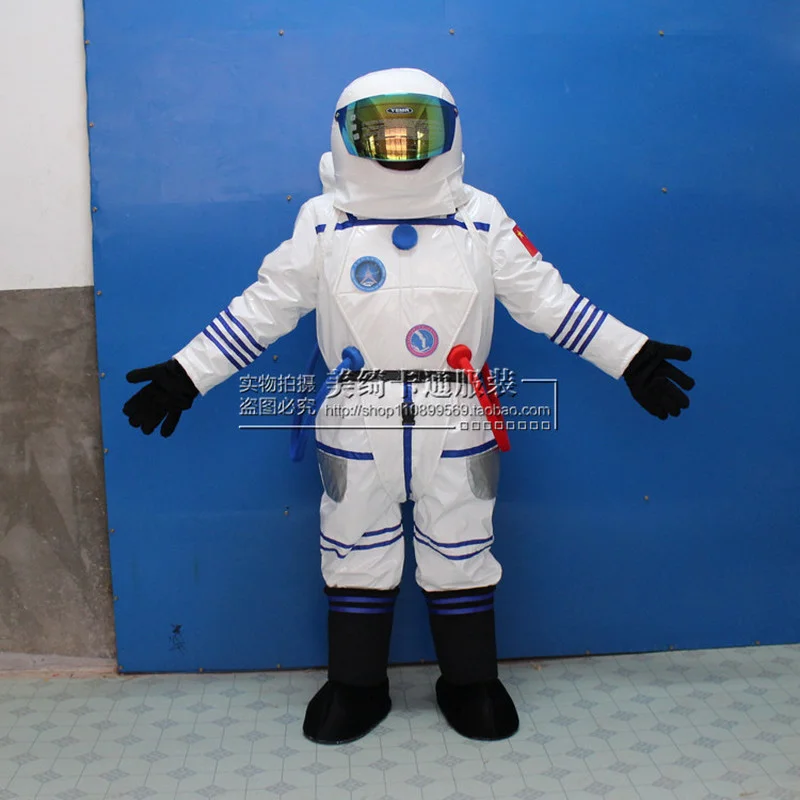 Spacesuit Cartoon Doll Clothing Spacesuit Helmet Doll Props Publicity Performance Spacesuit Head Doll