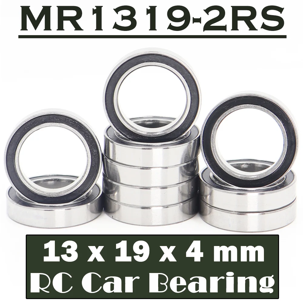 

MR1319RS Bearing ABEC-7 13*19*4 mm ( 10 PCS ) Thin Section MR1319-2RS Ball Bearings RS MR1913 2RS With Black Sealed L-1319DD