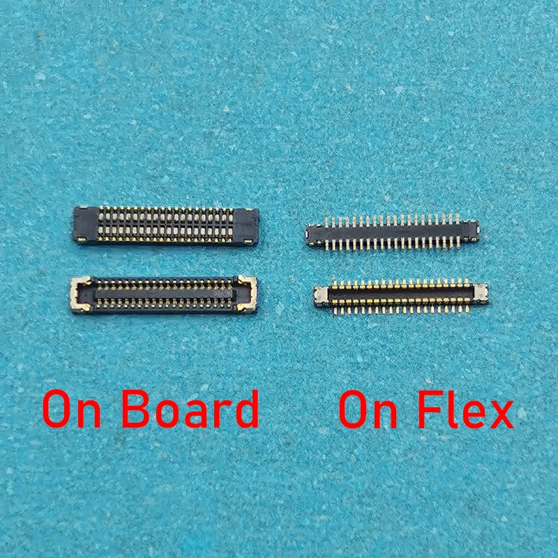 2PCS 40pin USB Ladegerät FPC Connector Auf Motherboard Für Xiaomi Mi Pocophone Poco X3 NFC/X3 Pro/x2 K30 4G 5G K30i Lade Port