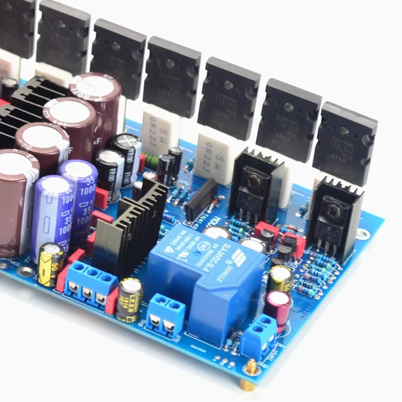 DC12V 500W подойдет как для повседневной носки, так ламповый усилитель аудио доска усилитель TTA1943 TTC5200 hi-fi звук музыки Динамик усилитель DIY домашнего театра