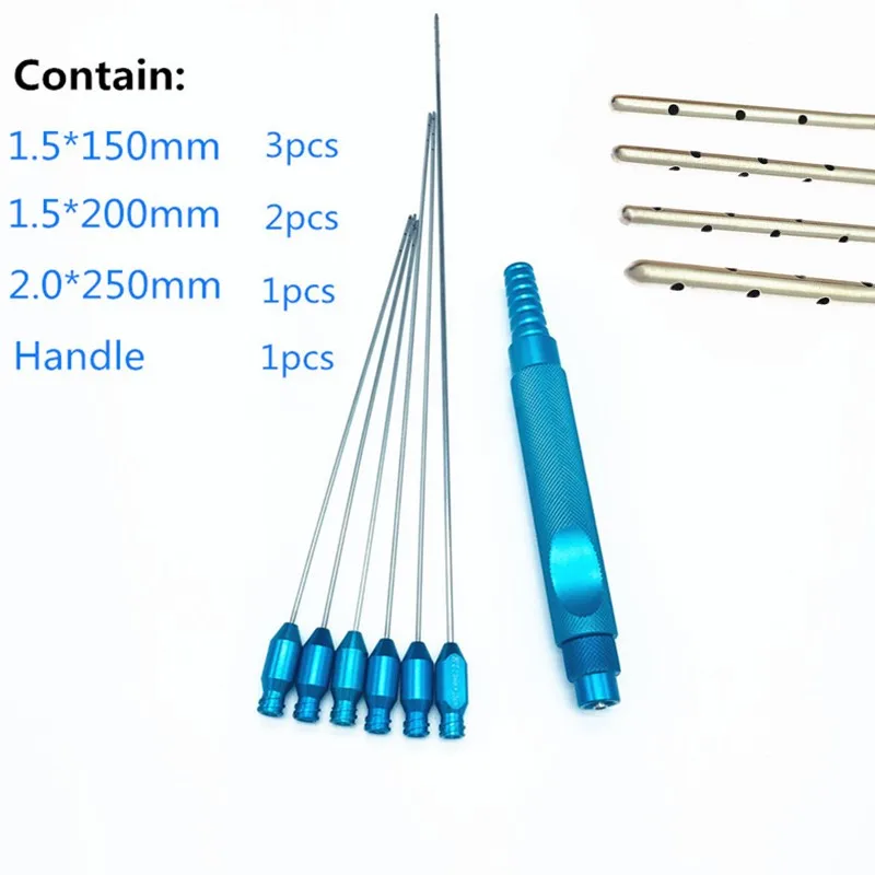 

Liposuction Cannula Set Water Injector Infiltration Cannulas Fat Aspiration Needles Liposuction Tools